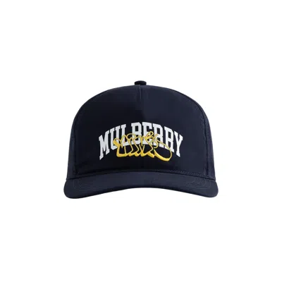 Pre-owned Aimé Leon Dore Mulberry Throwie Hat 'navy Blazer' | Blue | Men's Size Onesize