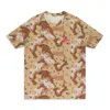 Aimé Leon Dore Multicolor Camo Unisphere T-shirt In Brown