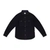 Aimé Leon Dore Navy Casentino Overshirt In Blue