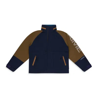 Aimé Leon Dore Navy New Balance Shell Windbreaker In Multi