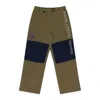 Aimé Leon Dore Navy/brown New Balance Shell Pants In Green