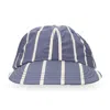Aimé Leon Dore Navy/white Striped Crusher Hat In Blue