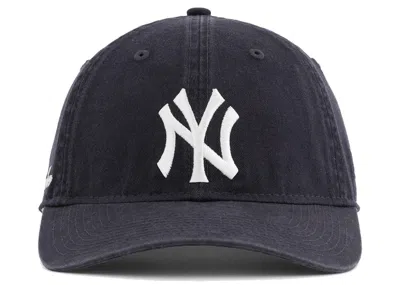 Pre-owned Aimé Leon Dore New Era Yankees Ballpark Hat In Navy Blue