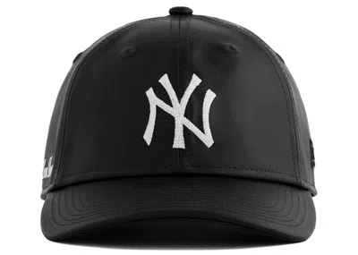 Pre-owned Aimé Leon Dore New Era Yankees Leather Ballpark Hat In Black