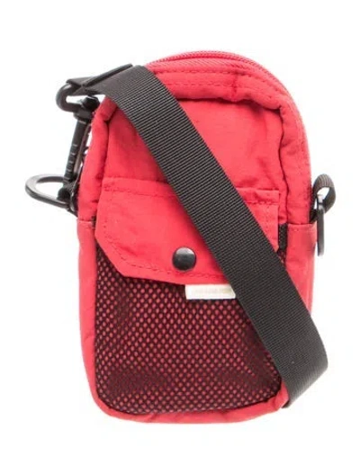 Pre-owned Aimé Leon Dore Nylon Crossbody Bag In Red