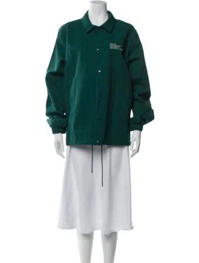 Pre-owned Aimé Leon Dore Nylon Jacket In Green