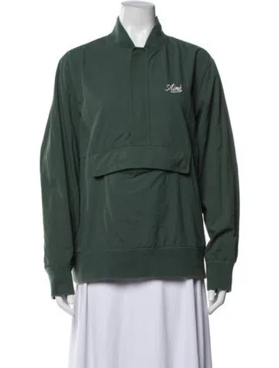 Pre-owned Aimé Leon Dore Nylon Jacket In Green