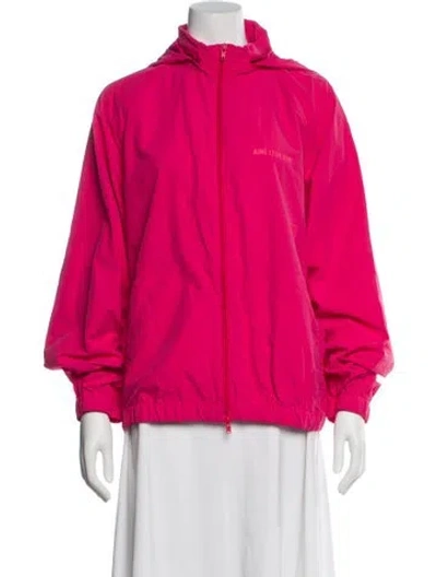 Pre-owned Aimé Leon Dore Nylon Jacket In Pink