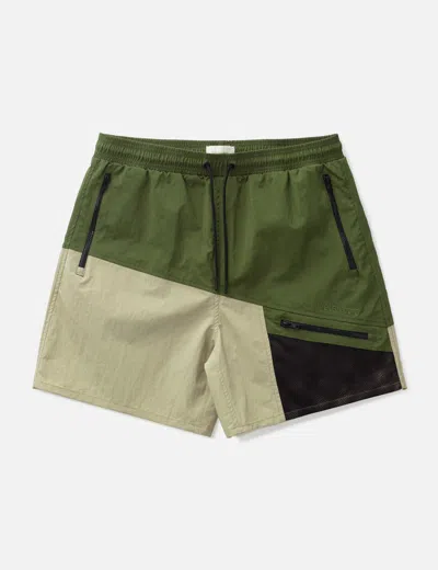 Aimé Leon Dore Nylon Shorts In Green