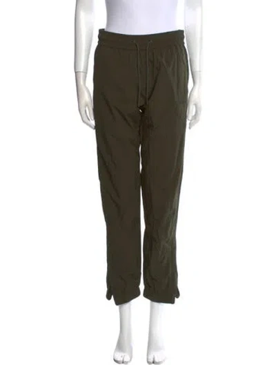 Pre-owned Aimé Leon Dore Nylon Straight Leg Pants In Green
