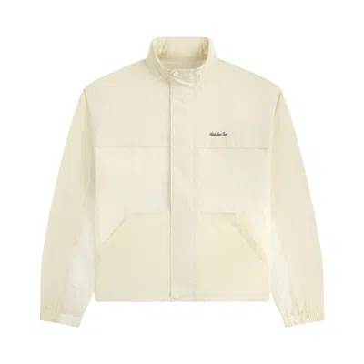 Pre-owned Aimé Leon Dore Nylon Track Jacket 'pristine' | Cream | Women's Size S In White