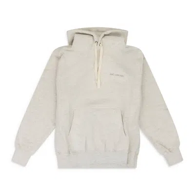 Aimé Leon Dore Oatmeal Tonal Logo Hoodie In Gray
