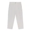 Aimé Leon Dore Off-white Double Pleated Trousers In White