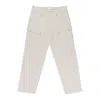 Aimé Leon Dore Off-white Garment Dyed Fatigue Pants In Neutral