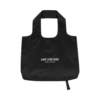 Pre-owned Aimé Leon Dore Packable Tote 'jet Black' | Men's Size Onesize