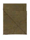 Aimé Leon Dore Paisley-printed Scarf In Green