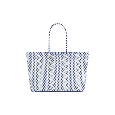 Pre-owned Aimé Leon Dore Paralía Woven Tote Bag 'navy' | Blue | Men's Size Onesize