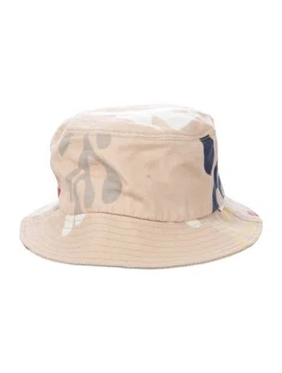 Pre-owned Aimé Leon Dore Pattern Print Bucket Hat In Neutral