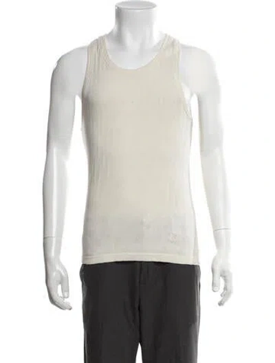 Pre-owned Aimé Leon Dore Patterned Crew Neck T-shirt In Neutrals