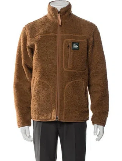 Pre-owned Aimé Leon Dore Peacoat In Brown
