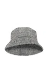 Aimé Leon Dore Plaid-pattern Bucket Hat In Gray