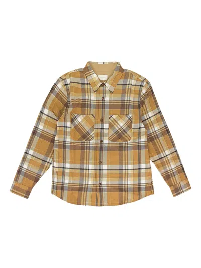 AIMÉ LEON DORE PLAID-PATTERN SHIRT