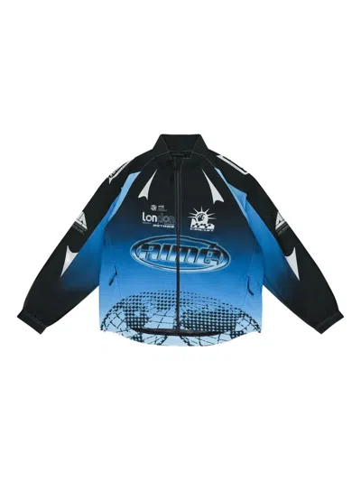 AIMÉ LEON DORE PODIUM WORK GRAPHIC BOMBER JACKET