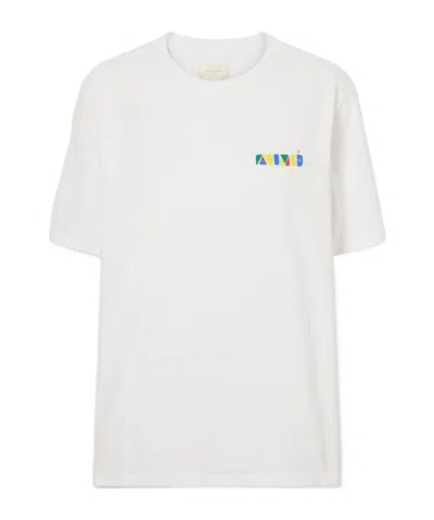 Aimé Leon Dore Printed Cotton-jersey T-shirt In White