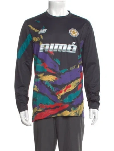 Pre-owned Aimé Leon Dore Printed Long Sleeve Shirt In Multi
