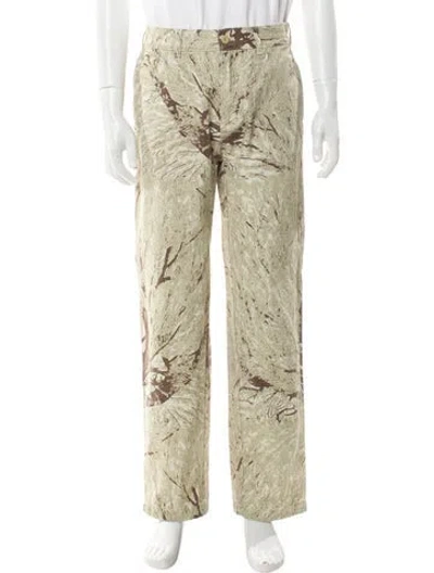 Pre-owned Aimé Leon Dore Printed Pants In Neutral