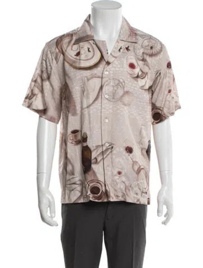 Pre-owned Aimé Leon Dore Printed Short Sleeve Shirt W/ Tags In Multi