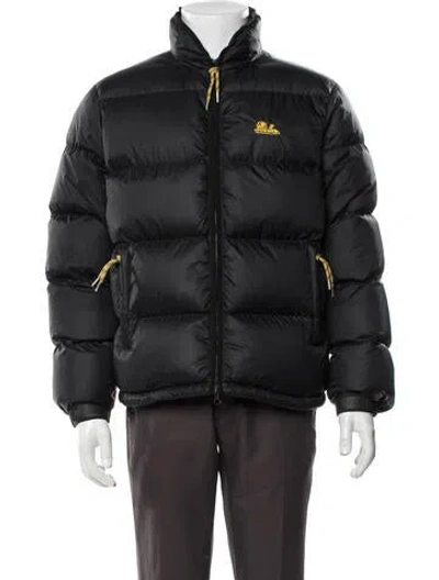 Pre-owned Aimé Leon Dore Puffer Coat In Black