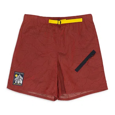 Aimé Leon Dore Tan Garment Dyed Uniform Shorts In Gray