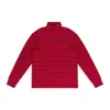 Aimé Leon Dore Striped Sweater In Red