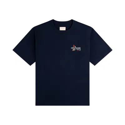 Pre-owned Aimé Leon Dore Regatta Tee 'navy Blazer' | Blue | Men's Size Xxl