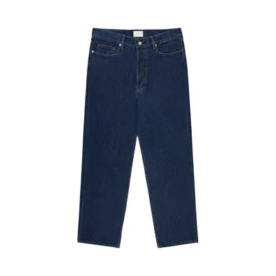 Pre-owned Aimé Leon Dore Relaxed Fit 5-pocket Denim Pant 'mid Wash' | Blue | Men's Size 34