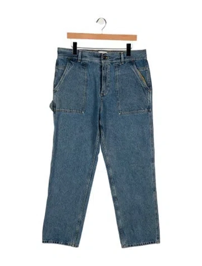 Pre-owned Aimé Leon Dore Relaxed Fit Jeans In Blue