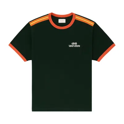 Pre-owned Aimé Leon Dore Retro Ringer Tee 'pine' | Green | Men's Size L