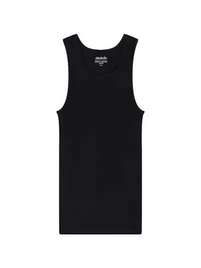 Aimé Leon Dore Ribbed-knit Tank Top In Black
