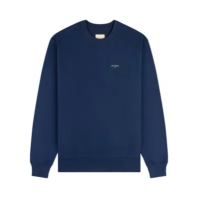 Pre-owned Aimé Leon Dore Safari Crewneck Sweatshirt 'oceana' | Blue | Men's Size Xxl