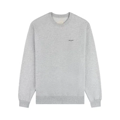 Pre-owned Aimé Leon Dore Safari Crewneck Sweatshirt 'silver Mix' | Tan | Men's Size L In Brown