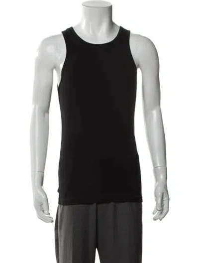 Pre-owned Aimé Leon Dore Scoop Neck Sleeveless T-shirt In Black