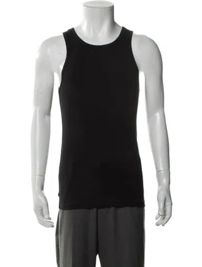 Pre-owned Aimé Leon Dore Scoop Neck Sleeveless T-shirt In Black