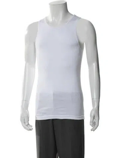 Pre-owned Aimé Leon Dore Scoop Neck Sleeveless T-shirt In White
