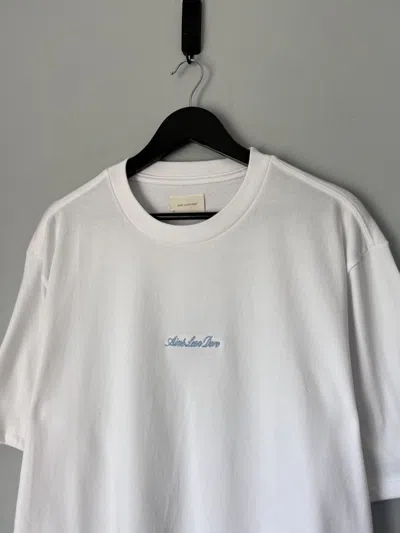 Pre-owned Aimé Leon Dore Script Uniform Tee In White