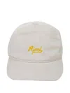 Aimé Leon Dore Script-logo Chain-stitch Cap In Purple
