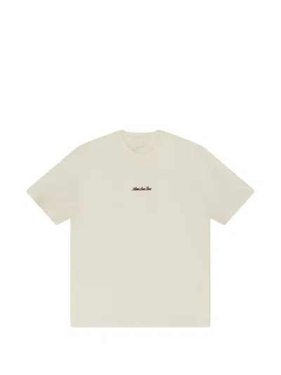 Aimé Leon Dore Pristine Script Logo T-shirt In Neutral