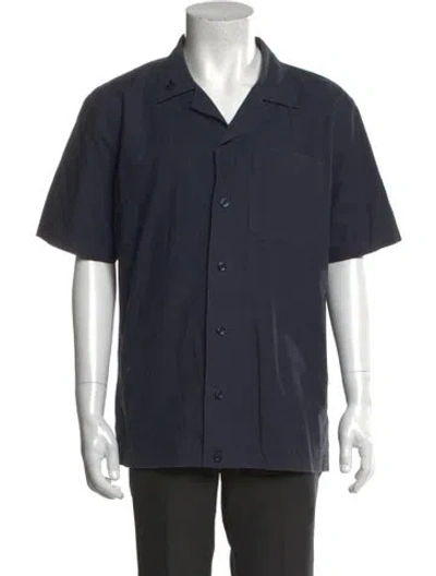 Pre-owned Aimé Leon Dore Short Sleeve Shirt In Blue