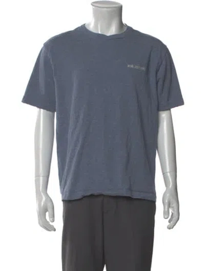 Pre-owned Aimé Leon Dore Short Sleeve Shirt In Blue