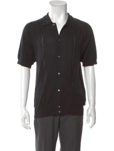 Pre-owned Aimé Leon Dore Short Sleeve Shirt In Gray
